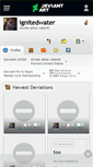 Mobile Screenshot of ignitedwater.deviantart.com