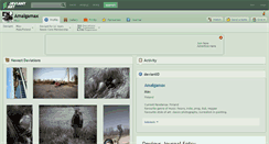 Desktop Screenshot of amalgamax.deviantart.com
