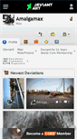 Mobile Screenshot of amalgamax.deviantart.com