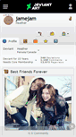 Mobile Screenshot of jamejam.deviantart.com