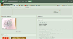 Desktop Screenshot of antondsantiago.deviantart.com