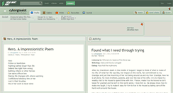Desktop Screenshot of cyborgzealot.deviantart.com