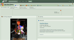 Desktop Screenshot of cats-dont-dance.deviantart.com