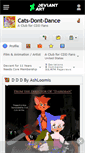 Mobile Screenshot of cats-dont-dance.deviantart.com