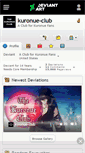 Mobile Screenshot of kuronue-club.deviantart.com