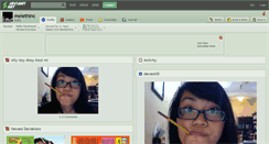 Desktop Screenshot of melethinc.deviantart.com