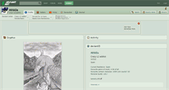 Desktop Screenshot of mhalia.deviantart.com