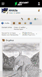 Mobile Screenshot of mhalia.deviantart.com