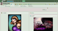 Desktop Screenshot of darkraven688.deviantart.com