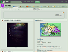 Tablet Screenshot of just-joey.deviantart.com