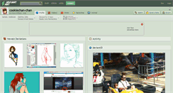 Desktop Screenshot of cookiechan-chan.deviantart.com
