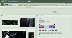 Desktop Screenshot of evileva.deviantart.com