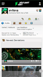 Mobile Screenshot of evileva.deviantart.com