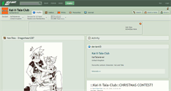 Desktop Screenshot of kai-x-tala-club.deviantart.com