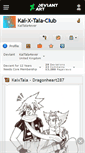 Mobile Screenshot of kai-x-tala-club.deviantart.com