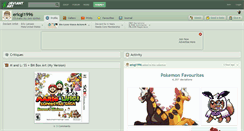 Desktop Screenshot of ericgl1996.deviantart.com