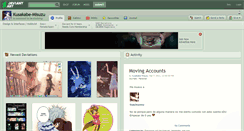 Desktop Screenshot of kusakabe-misuzu.deviantart.com