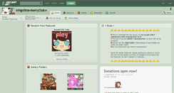 Desktop Screenshot of ichigostrawberryclub.deviantart.com