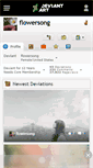 Mobile Screenshot of flowersong.deviantart.com