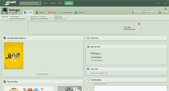Desktop Screenshot of deargon.deviantart.com