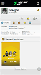 Mobile Screenshot of deargon.deviantart.com