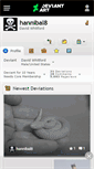 Mobile Screenshot of hannibal8.deviantart.com
