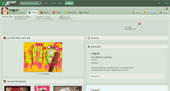Desktop Screenshot of maguzi.deviantart.com