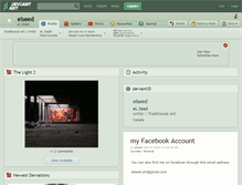 Tablet Screenshot of elseed.deviantart.com