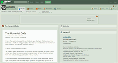Desktop Screenshot of anticollie.deviantart.com