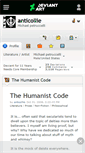 Mobile Screenshot of anticollie.deviantart.com