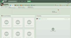 Desktop Screenshot of kirstenb.deviantart.com