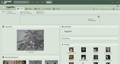 Desktop Screenshot of hugo554.deviantart.com