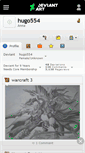 Mobile Screenshot of hugo554.deviantart.com