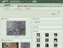 Tablet Screenshot of hugo554.deviantart.com