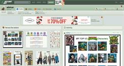 Desktop Screenshot of adekun.deviantart.com