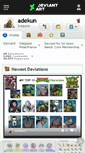 Mobile Screenshot of adekun.deviantart.com