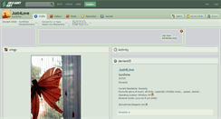 Desktop Screenshot of just4love.deviantart.com