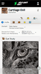 Mobile Screenshot of cartilage-doll.deviantart.com
