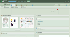 Desktop Screenshot of chibi-ming.deviantart.com