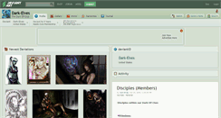 Desktop Screenshot of dark-elves.deviantart.com