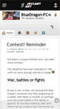 Mobile Screenshot of bluedragon-fc.deviantart.com