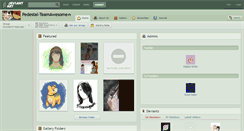 Desktop Screenshot of pedestal-teamawesome.deviantart.com