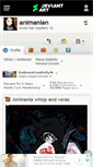 Mobile Screenshot of animanian.deviantart.com