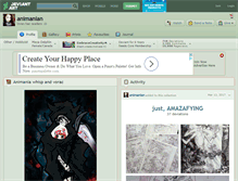 Tablet Screenshot of animanian.deviantart.com