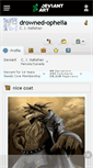 Mobile Screenshot of drowned-ophelia.deviantart.com