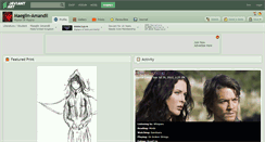 Desktop Screenshot of maeglin-amandil.deviantart.com