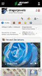 Mobile Screenshot of dragonjewels.deviantart.com