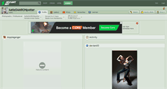 Desktop Screenshot of katiedamronpotter.deviantart.com