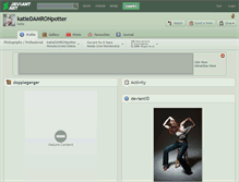 Tablet Screenshot of katiedamronpotter.deviantart.com
