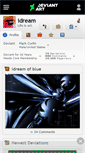 Mobile Screenshot of idream.deviantart.com